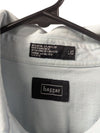 Haggar Light Blue Short-Sleeve Button-Up Shirt (L/G)