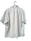 Haggar Light Blue Short-Sleeve Button-Up Shirt (L/G)