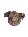 Encore Sales Ltd. Clown & Bear Circus Figurine – Hand-Painted Resin (0.3 lb)