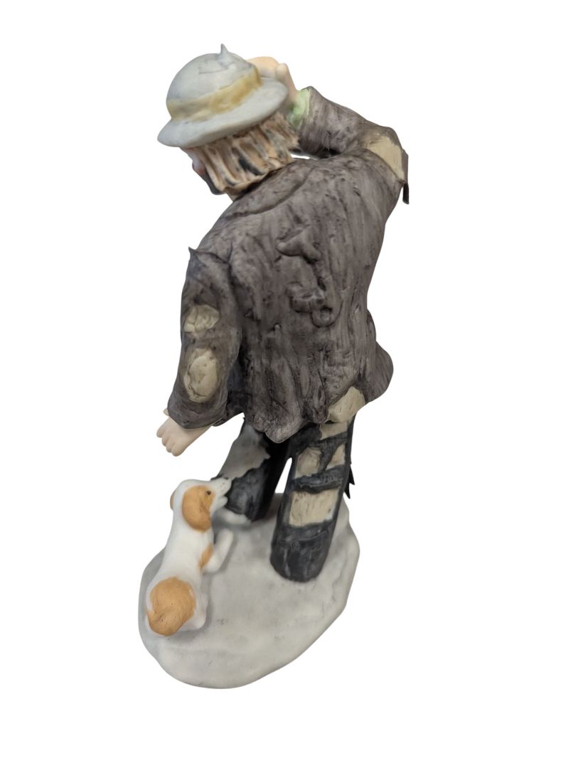 Emmett Kelly Jr. “Miniature Collection” Clown Figurine with Dog