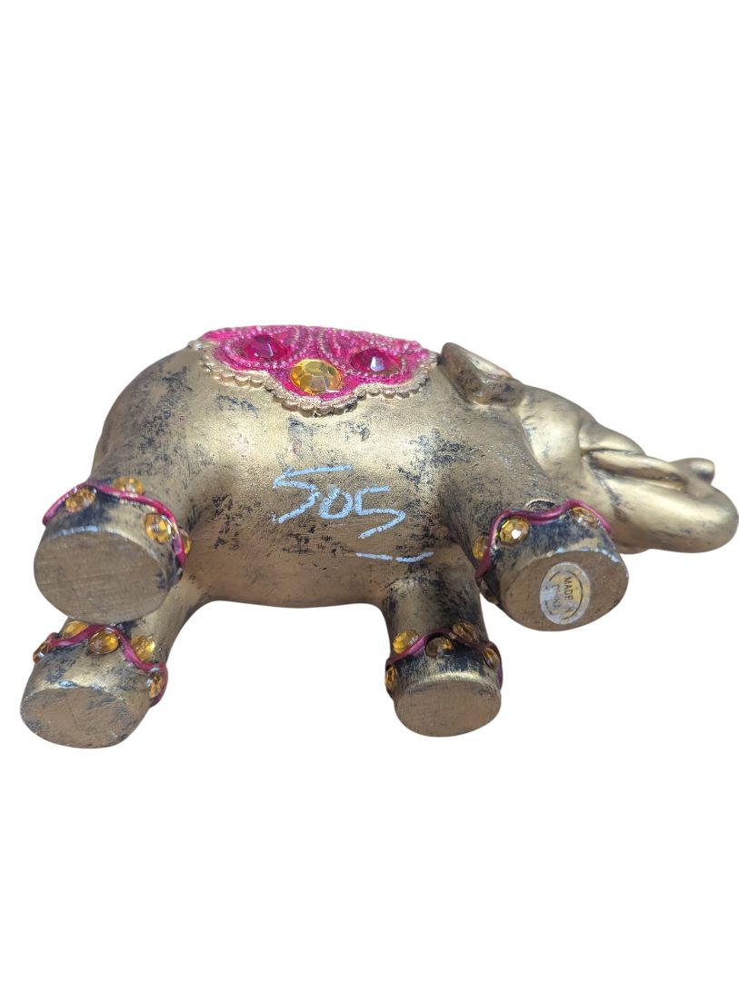 Jeweled Decorative Elephant Figurine