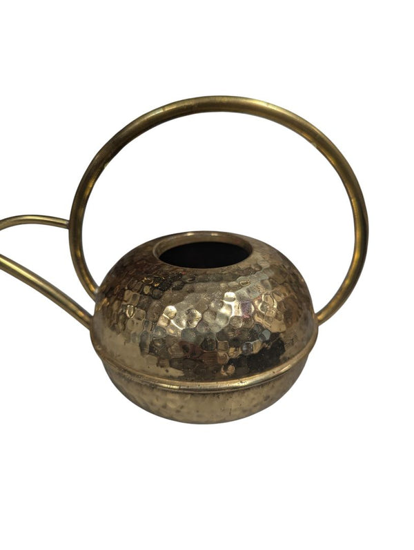 Hammered Brass Miniature Watering Can