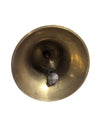 Solid Brass Handbell – Floral Engraved