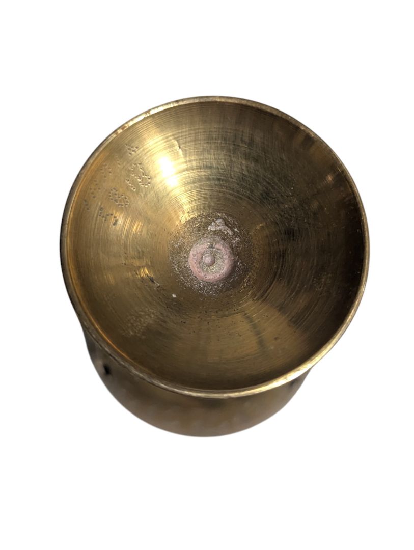 Vintage Brass Incense Burner – Pierced Floral Lid