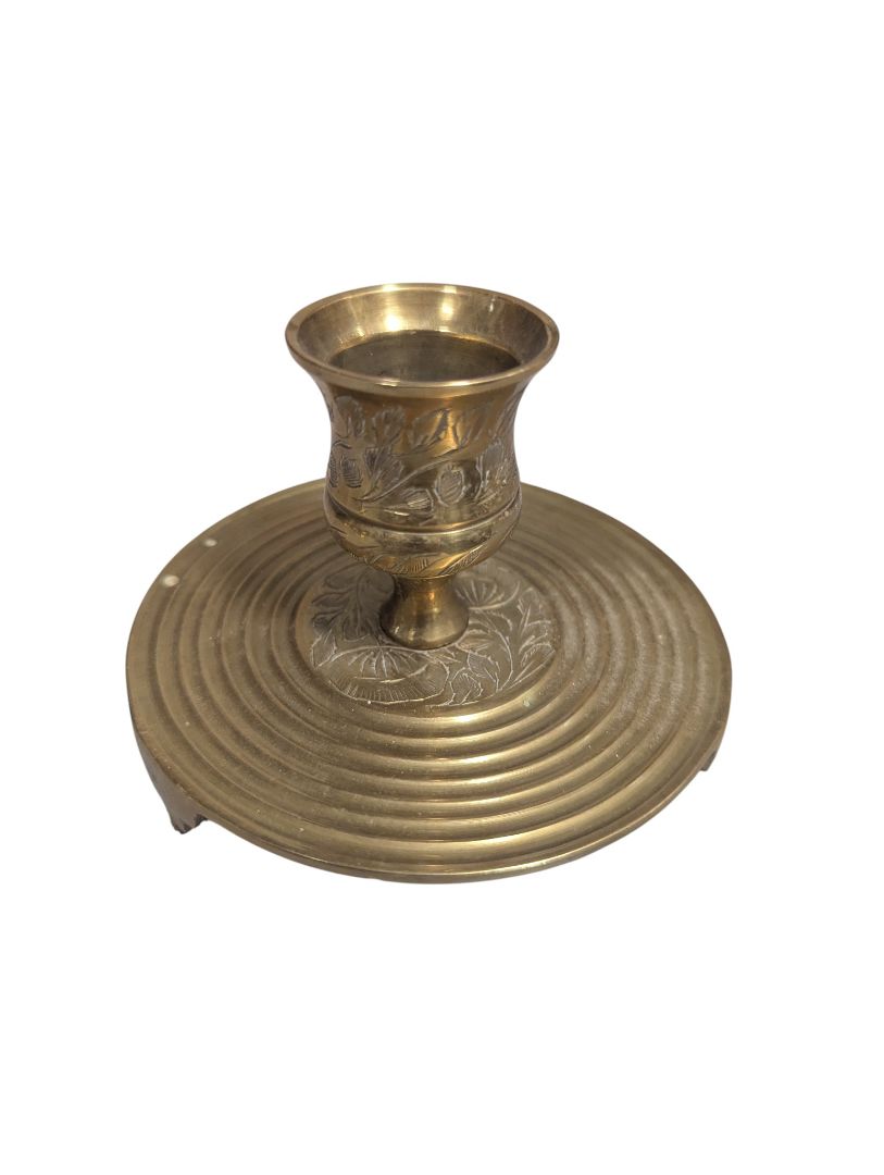 Vintage Brass Candle Holder