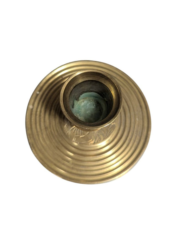 Vintage Brass Candle Holder