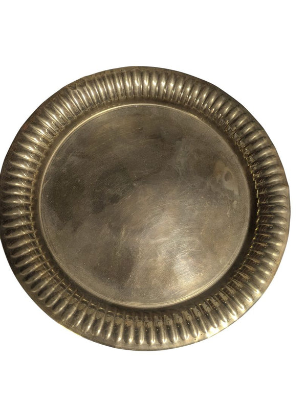 Vintage Brass Decorative Tray