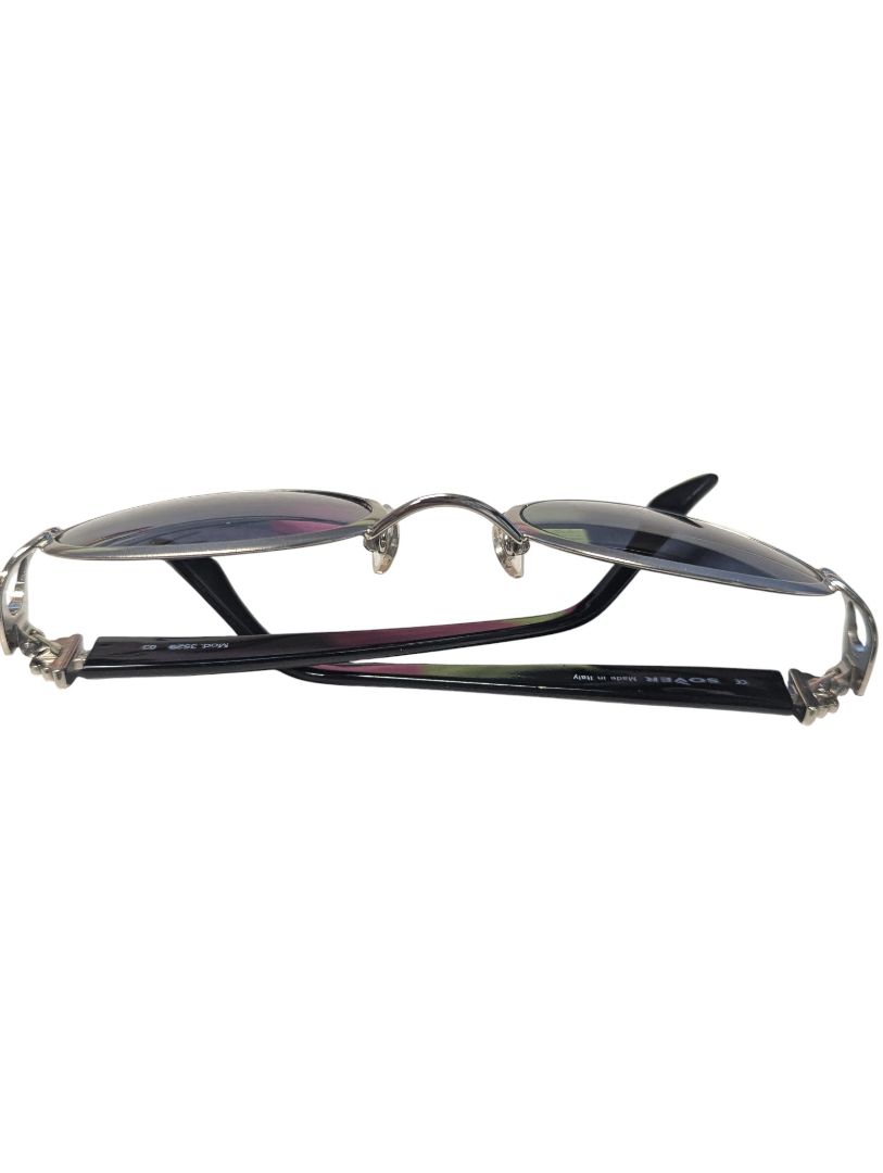 Vintage Sover Italy Sunglasses – Oval Metal Frame