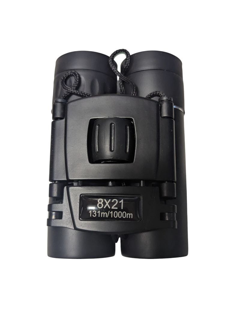 Compact 8x21 Binoculars with Case