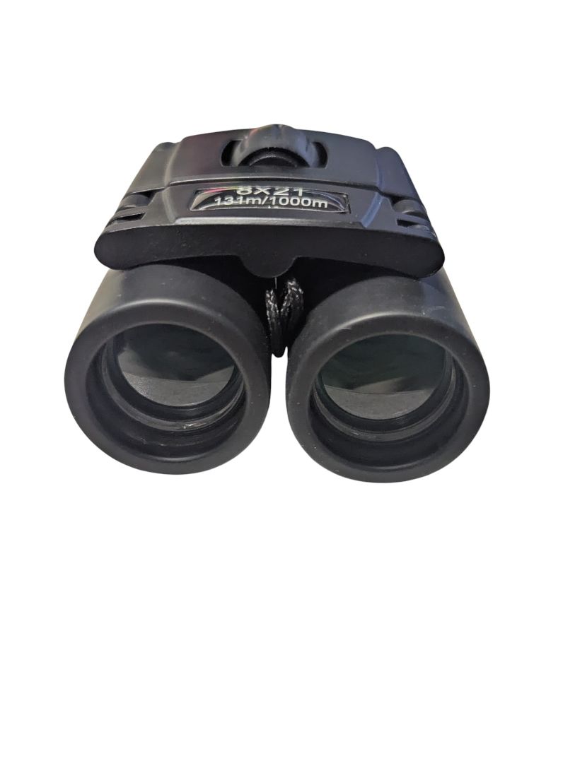 Compact 8x21 Binoculars with Case