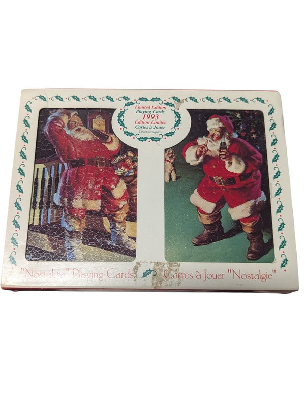 1993 Coca-Cola “Nostalgia” Limited Edition Playing Cards (2-Deck Set)