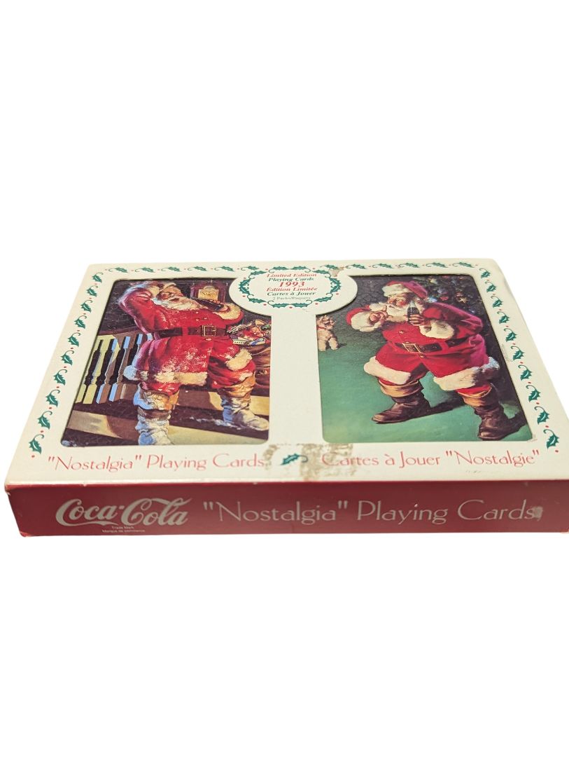 1993 Coca-Cola “Nostalgia” Limited Edition Playing Cards (2-Deck Set)