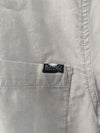 Buffalo David Bitton Light Grey Short-Sleeve Button-Up Shirt (L/G)