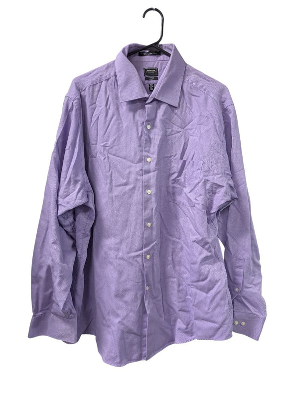 Arrow Lavender Fitted Long-Sleeve Dress Shirt