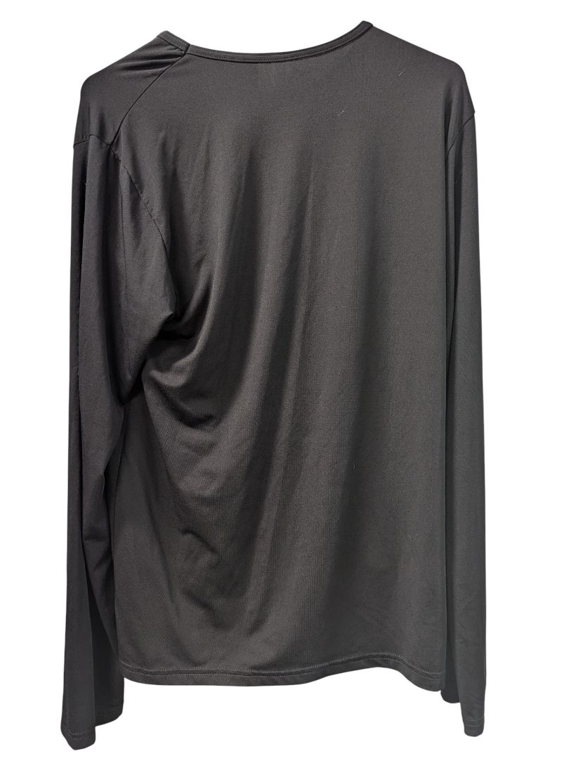 Sportek Black Long-Sleeve Performance Shirt (L/G)