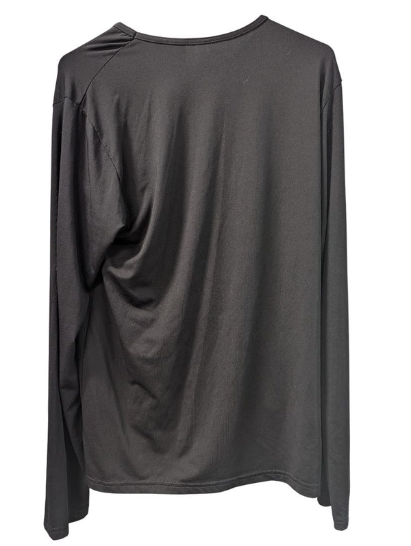 Sportek Black Long-Sleeve Performance Shirt (L/G)
