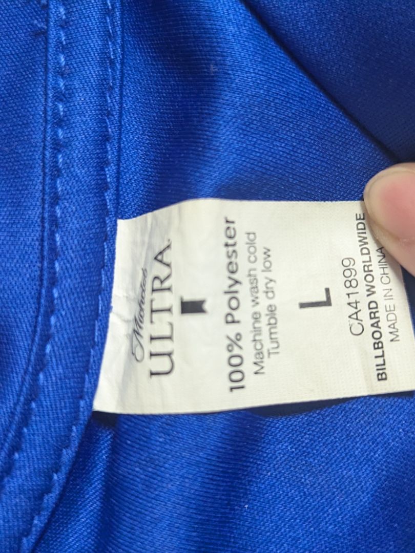 Michelob Ultra Royal Blue Long-Sleeve Performance Shirt