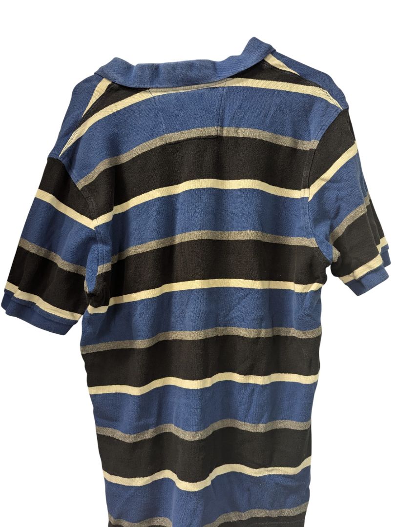 Nautica Striped Short-Sleeve Polo Shirt