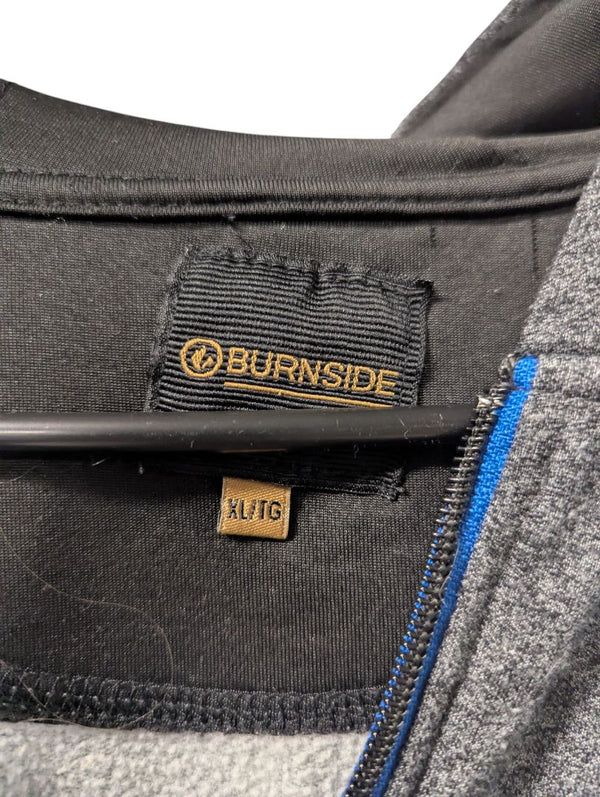 Burnside Heathered Quarter-Zip Hoodie