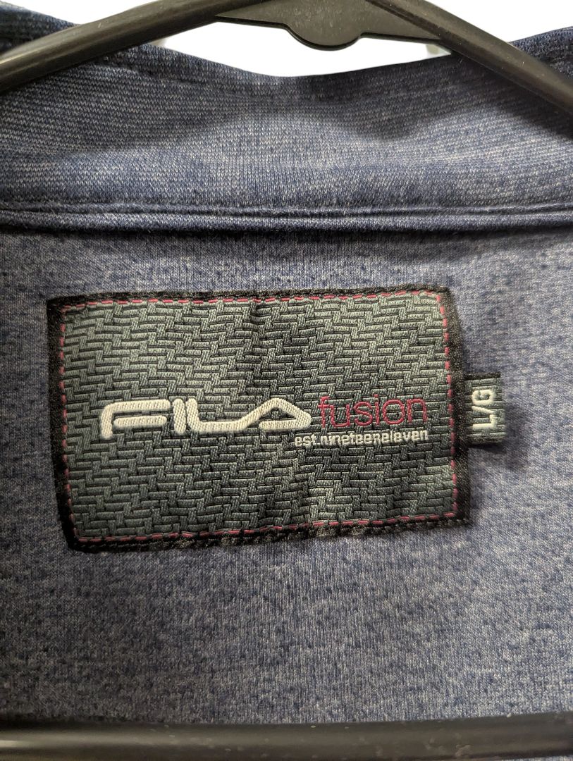 Fila Fusion Quarter-Zip Long Sleeve Shirt
