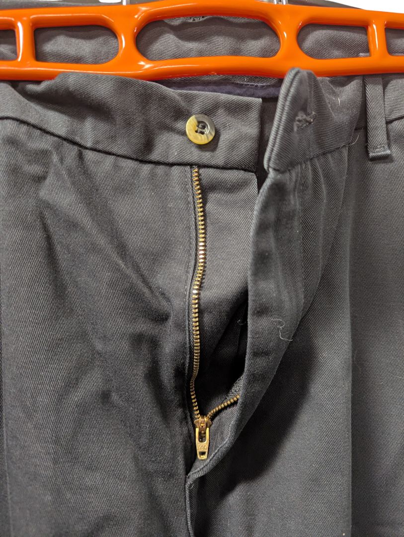 Men’s Black Chino Pants – Size 38x30