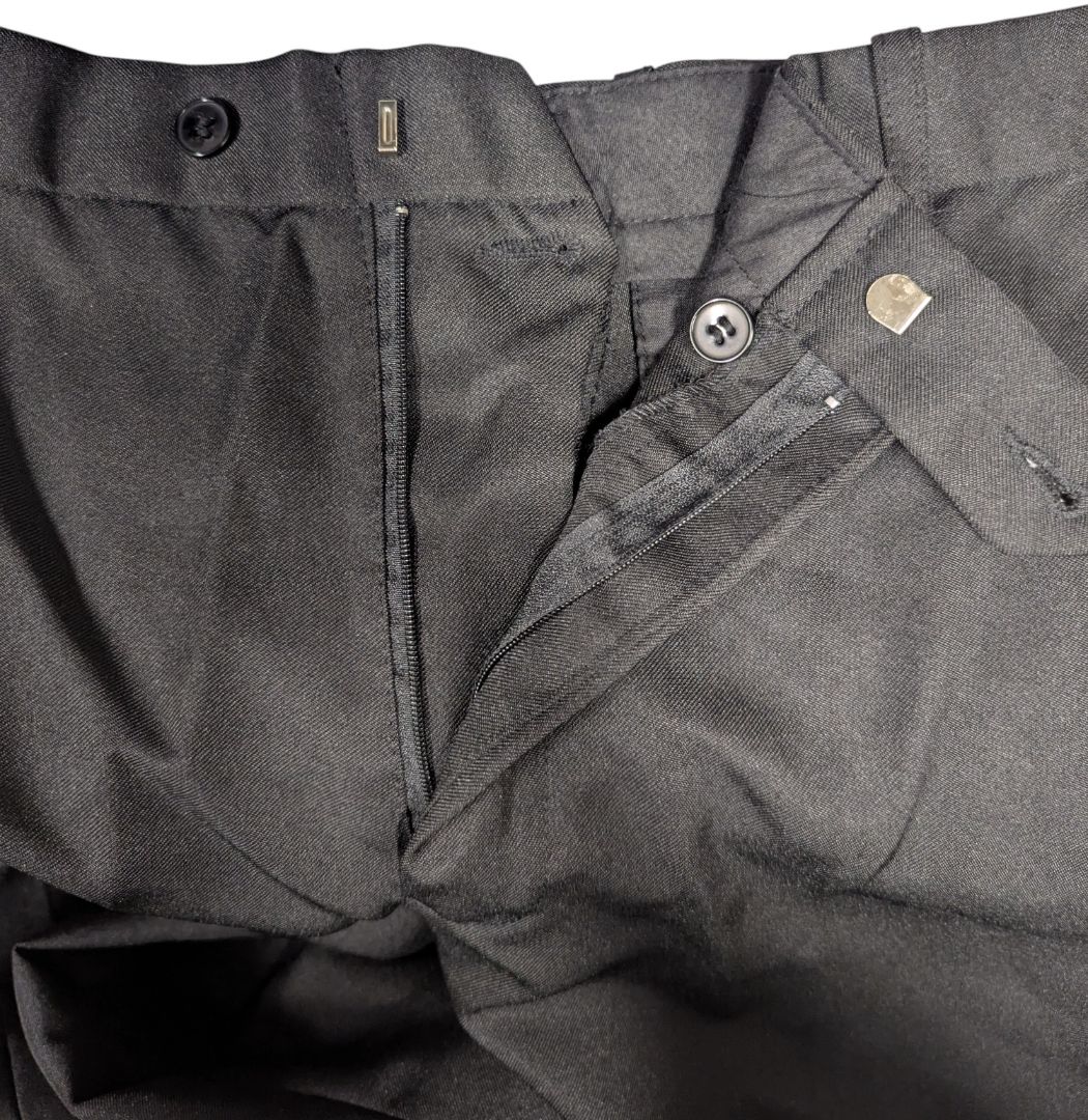 Fox Classic Black Dress Pants – Size 36x30