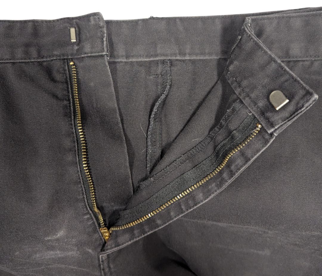 Men’s Black Relaxed-Fit Jeans