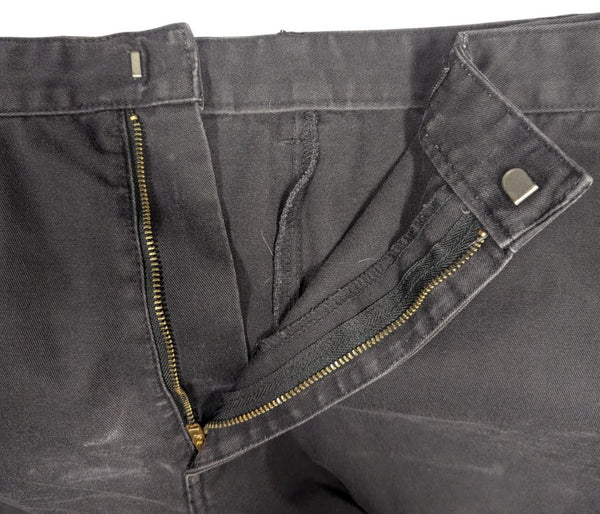 Men’s Black Relaxed-Fit Jeans