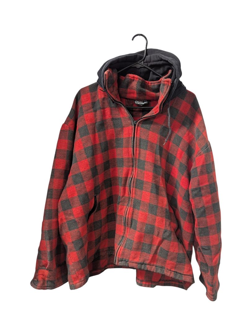 Centre L’Atelier Heavyweight Buffalo Plaid Jacket – Size 2XL