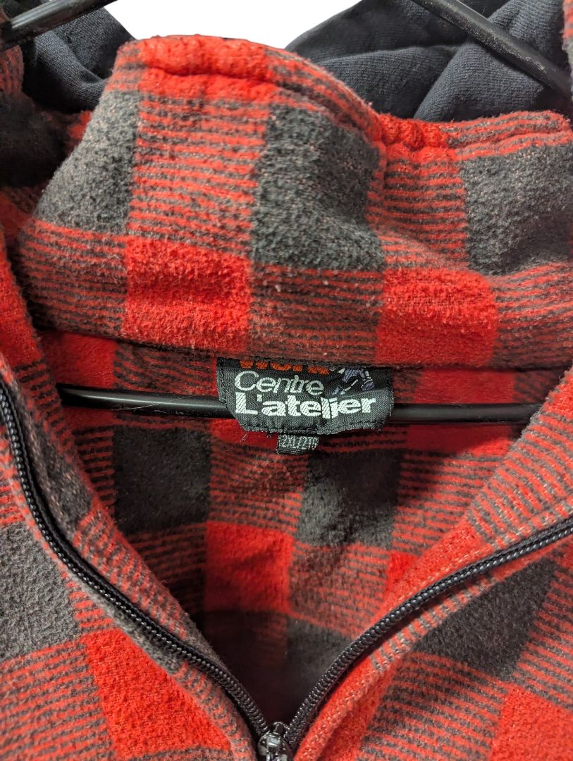 Centre L’Atelier Heavyweight Buffalo Plaid Jacket – Size 2XL