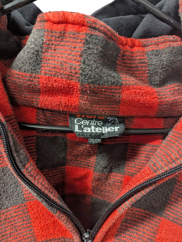 Centre L’Atelier Heavyweight Buffalo Plaid Jacket – Size 2XL