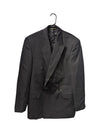 Bosa Classic Double-Breasted Black Blazer