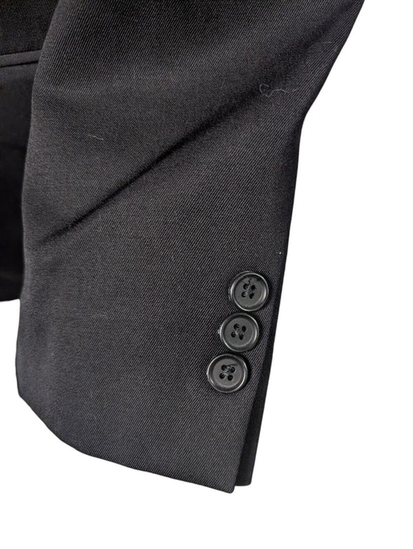 Bosa Classic Double-Breasted Black Blazer