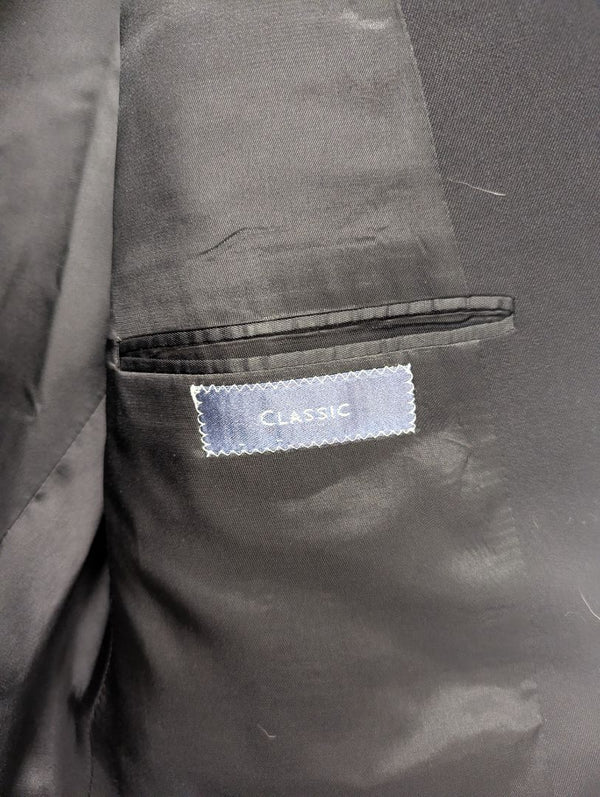 Bosa Classic Double-Breasted Black Blazer