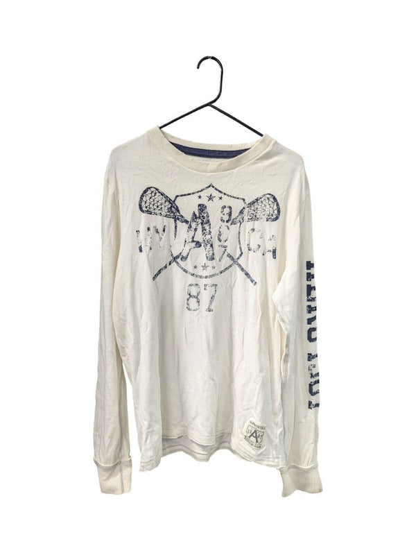 Aeropostale Graphic Long-Sleeve Shirt – Size L