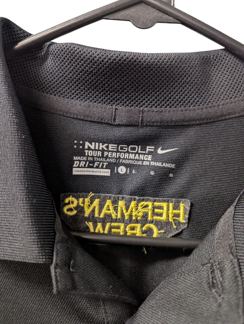 Nike Golf Dri-Fit “Herman’s Crew” Polo – Size L