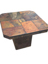 Multicolor Slate Tile Coffee Table