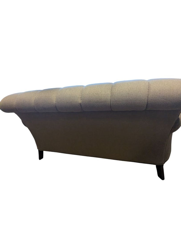 Tufted Light Beige Loveseat Sofa