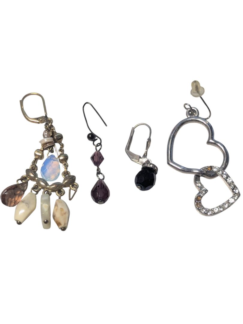 Mismatched Earring Lot – Assorted Styles