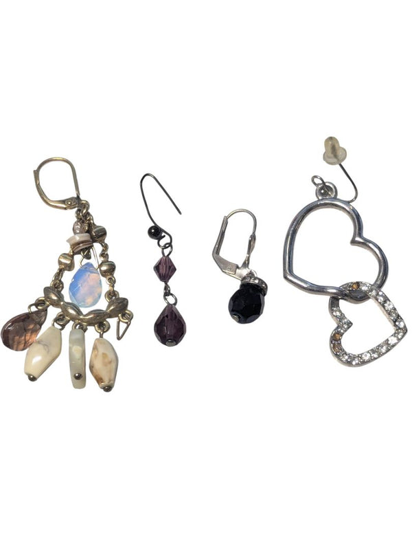 Mismatched Earring Lot – Assorted Styles