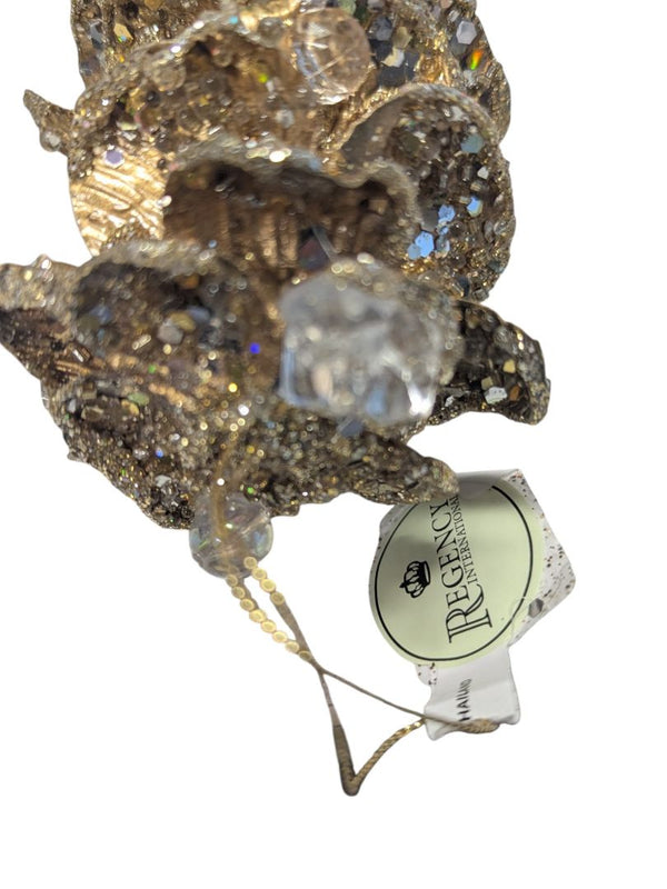 Regency International Gold Glitter Cone Trees