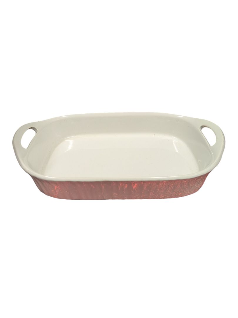 CorningWare French White Stoneware Baking Dish