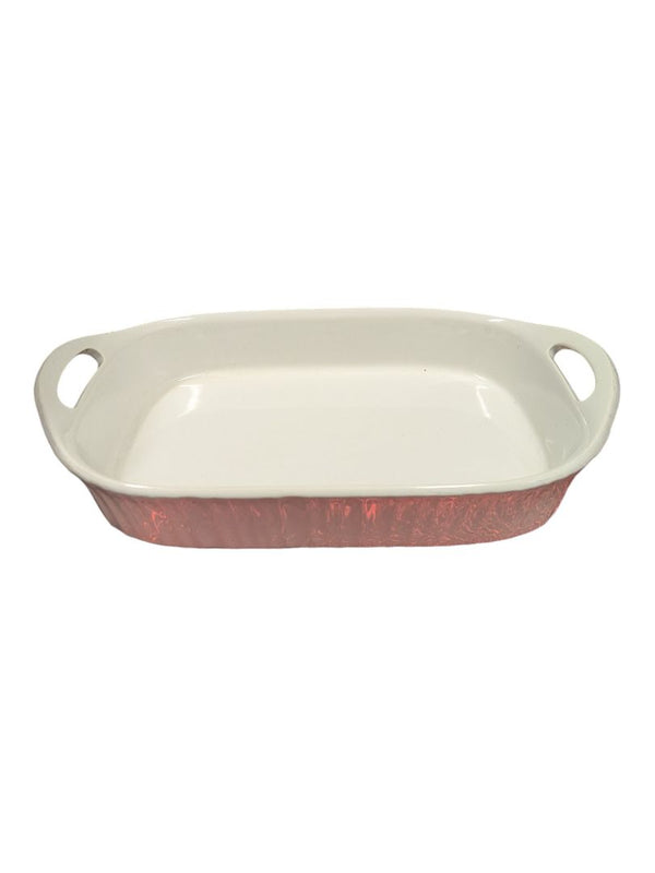 CorningWare French White Stoneware Baking Dish