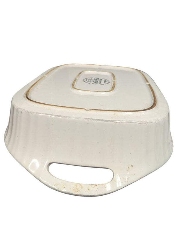 CorningWare French White Stoneware Baking Dish