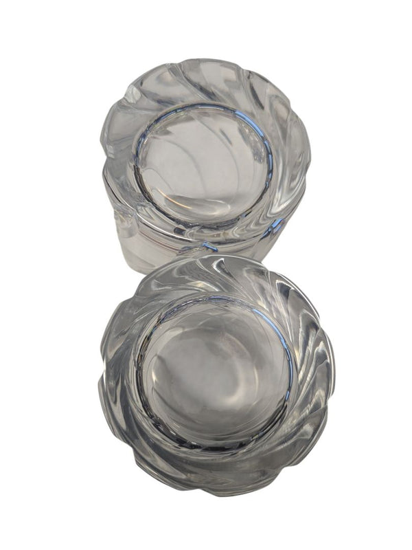 Pair of Cut Crystal Highball Glasses