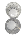 Pair of Cut Crystal Double Old Fashioned Glasses