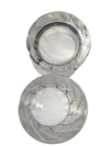 Pair of Cut Crystal Double Old Fashioned Glasses