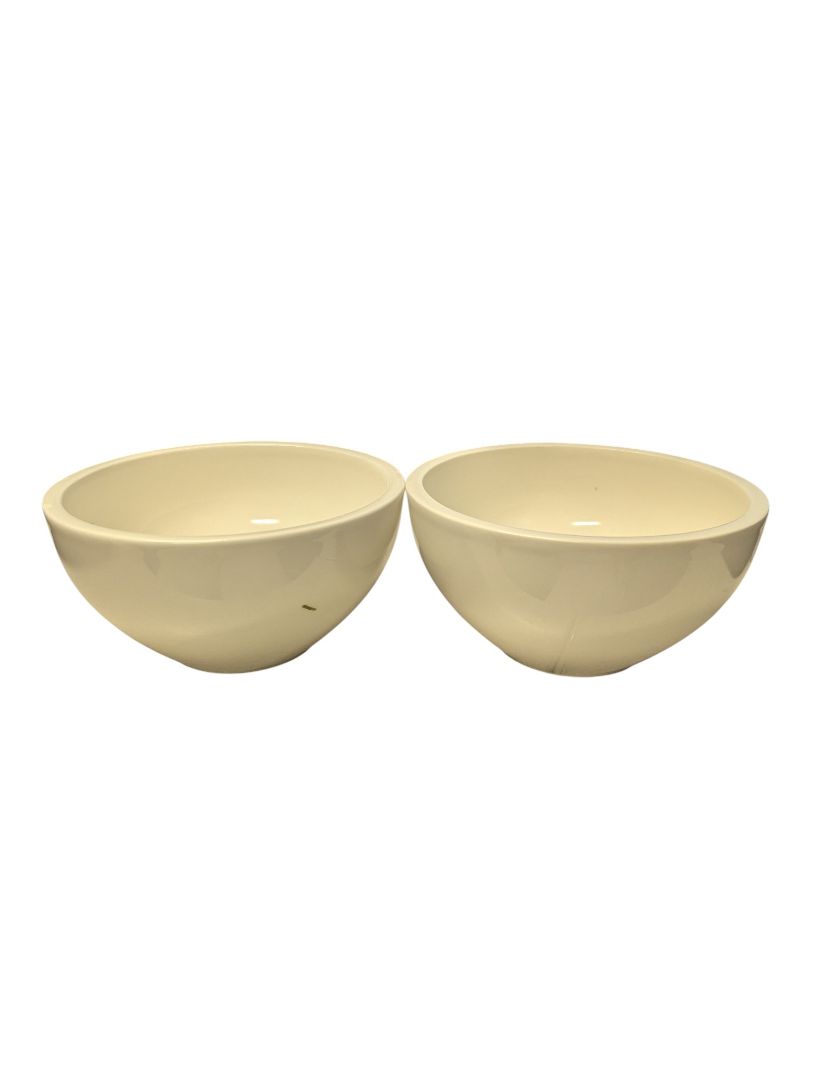 Villeroy & Boch Premium Porcelain White Bowls – Set of 2