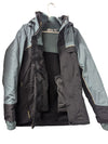 Gravity Men’s Insulated Winter Jacket – Black & Slate