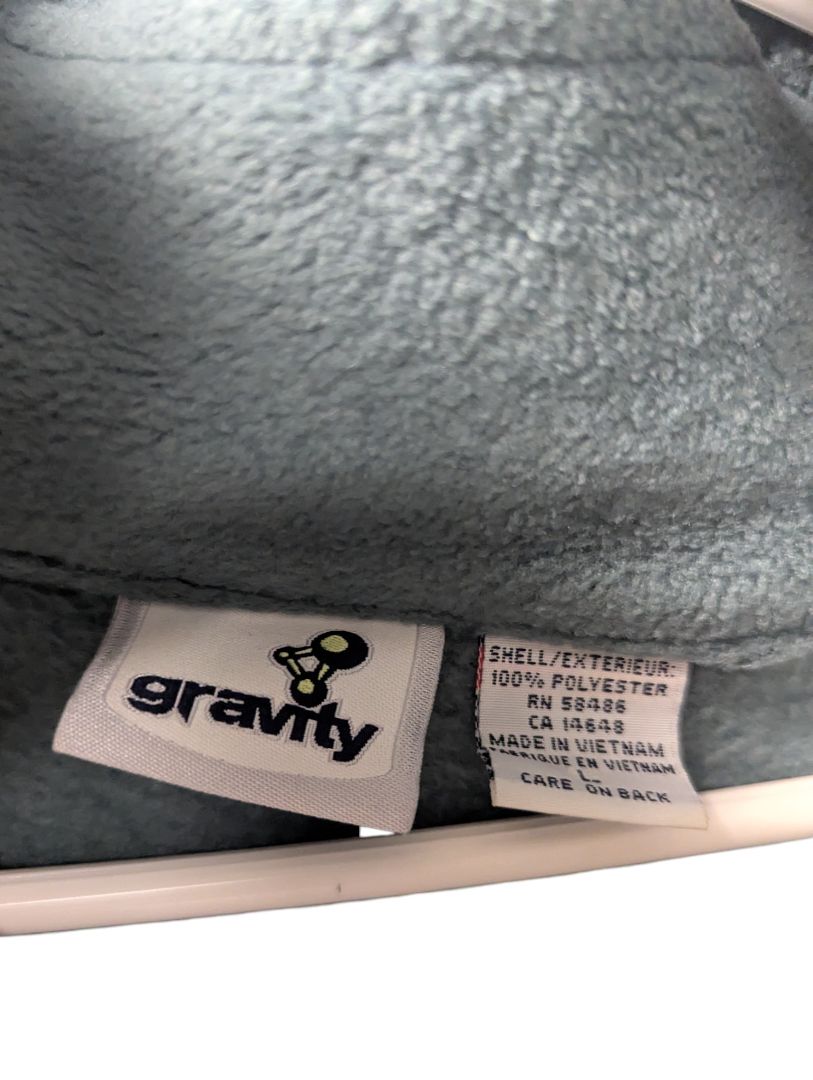 Gravity Men’s Insulated Winter Jacket – Black & Slate